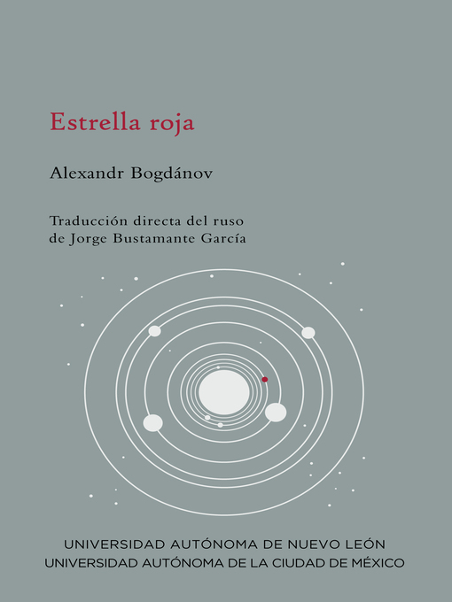 Title details for Estrella roja by Alexandr Bogdánov - Available